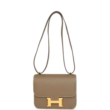 HERMÈS Hermes Constance 18 Etoupe Epsom Gold Hardware | Thumbnail 7
