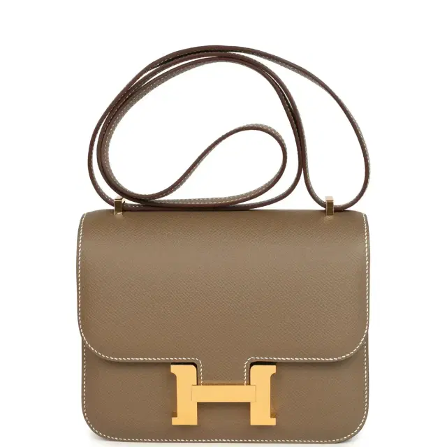hermes Hermes Constance 18 Etoupe Epsom Gold Hardware