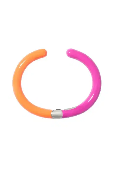 Marla Aaron Fuchsia Tacky Hinged Cuffling Bracelet | Thumbnail 1 Marla Aaron Fuchsia Tacky Hinged Cuffling Bracelet | Thumbnail 1
