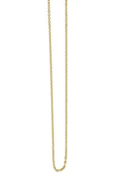 Azlee Medium Cable Chain Necklace | Thumbnail 1 Azlee Medium Cable Chain Necklace | Thumbnail 1