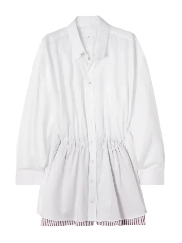 Layered Cotton-poplin Playsuit