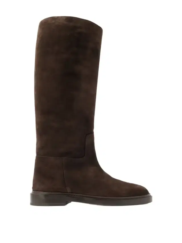 80 Suede Knee Boots