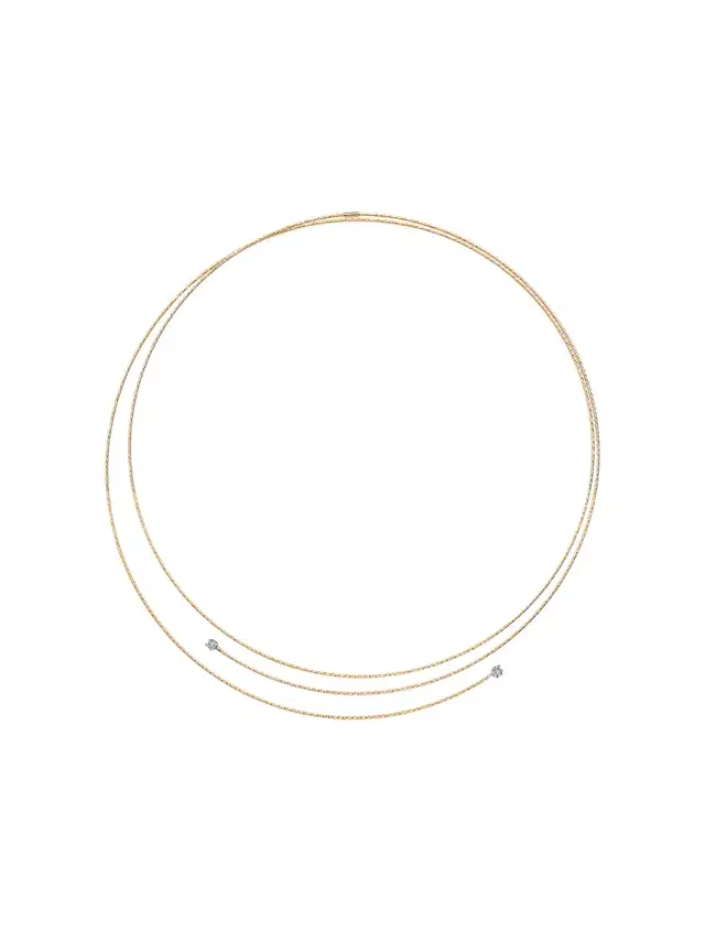 Ritique Wire Necklace with Diamond