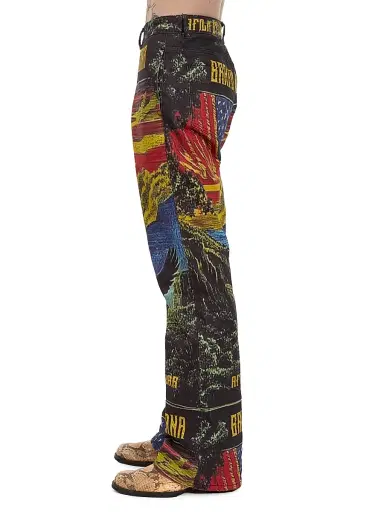 Who Decides War Men's Film Cotton Trousers - Size 40 | Thumbnail 4