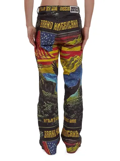 Who Decides War Men's Film Cotton Trousers - Size 40 | Thumbnail 5