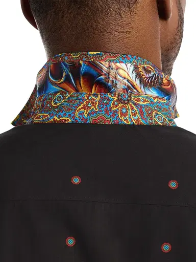 Robert Graham Men's Taj Mahal Paisley Embroidered Cotton Shirt | Thumbnail 6 Robert Graham Men's Taj Mahal Paisley Embroidered Cotton Shirt | Thumbnail 6