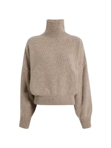 Khaite Women's Willem Cashmere Sweater - Sepia | Thumbnail 1 Khaite Women's Willem Cashmere Sweater - Sepia | Thumbnail 1