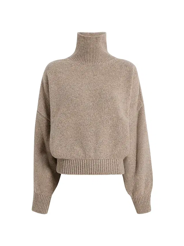 Women's Willem Cashmere Sweater - Sepia
