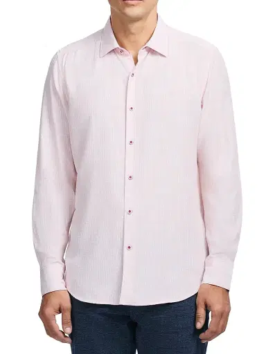 Robert Graham Men's Angola Plaid Button-Front Shirt - Pink - Size XXL | Thumbnail 3 Robert Graham Men's Angola Plaid Button-Front Shirt - Pink - Size XXL | Thumbnail 3