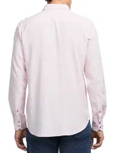 Robert Graham Men's Angola Plaid Button-Front Shirt - Pink - Size XXL | Thumbnail 5 Robert Graham Men's Angola Plaid Button-Front Shirt - Pink - Size XXL | Thumbnail 5