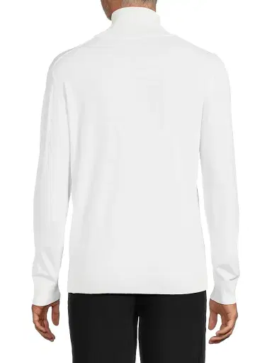Stefano Ricci Men's Wool Turtleneck Sweater - White - Size 46 | Thumbnail 5 Stefano Ricci Men's Wool Turtleneck Sweater - White - Size 46 | Thumbnail 5