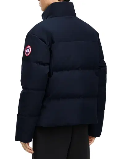 Canada Goose Men's Bayview Puffer Parka - Atlantic Navy - Size Small | Thumbnail 5