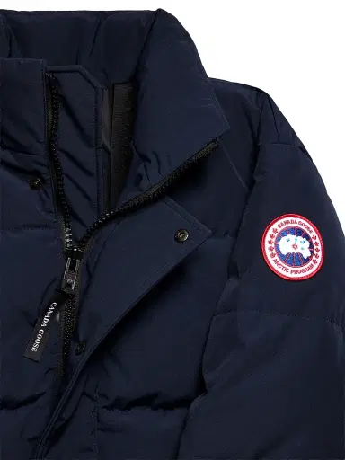 Canada Goose Men's Bayview Puffer Parka - Atlantic Navy - Size Small | Thumbnail 7