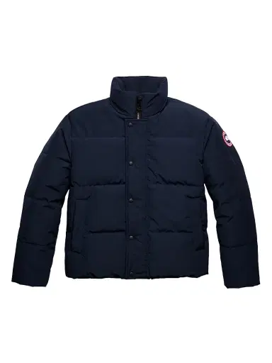 Canada Goose Men's Bayview Puffer Parka - Atlantic Navy - Size Small | Thumbnail 1
