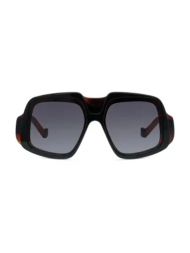 Loewe Men's Geometric Sunglasses - Dark Havana Gradient Smoke | Thumbnail 2 Loewe Men's Geometric Sunglasses - Dark Havana Gradient Smoke | Thumbnail 2