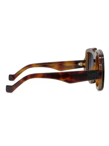 Loewe Men's Geometric Sunglasses - Dark Havana Gradient Smoke | Thumbnail 7 Loewe Men's Geometric Sunglasses - Dark Havana Gradient Smoke | Thumbnail 7