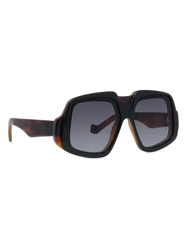 Loewe Men's Geometric Sunglasses - Dark Havana Gradient Smoke | Thumbnail 8 Loewe Men's Geometric Sunglasses - Dark Havana Gradient Smoke | Thumbnail 8