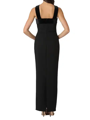 Shoshanna Women's Gala Bow Column Maxi Dress | Thumbnail 3 Shoshanna Women's Gala Bow Column Maxi Dress | Thumbnail 3