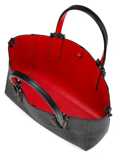 Christian Louboutin Women's Cabata Mini Leather Tote Bag | Thumbnail 3 Christian Louboutin Women's Cabata Mini Leather Tote Bag | Thumbnail 3