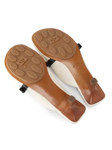 Ganni Women's Sue Buckle-Detail Mules | Thumbnail 6 Ganni Women's Sue Buckle-Detail Mules | Thumbnail 6