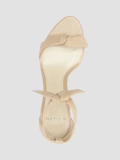 Alexandre Birman Women's Clarita 75MM Bow Leather Sandals - Beige - Size 11.5 | Thumbnail 5 Alexandre Birman Women's Clarita 75MM Bow Leather Sandals - Beige - Size 11.5 | Thumbnail 5