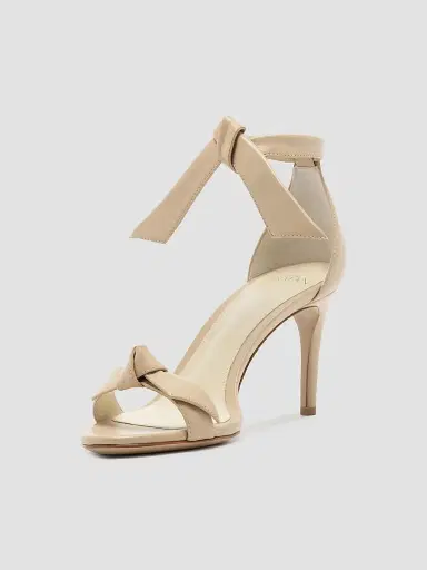Alexandre Birman Women's Clarita 75MM Bow Leather Sandals - Beige - Size 11.5 | Thumbnail 8 Alexandre Birman Women's Clarita 75MM Bow Leather Sandals - Beige - Size 11.5 | Thumbnail 8