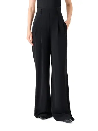 Akris punto Women's Florina Crepe High-Rise Pants | Thumbnail 2
