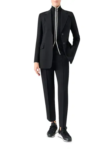 Akris punto Women's Jersey Two-Button Blazer | Thumbnail 2 Akris punto Women's Jersey Two-Button Blazer | Thumbnail 2