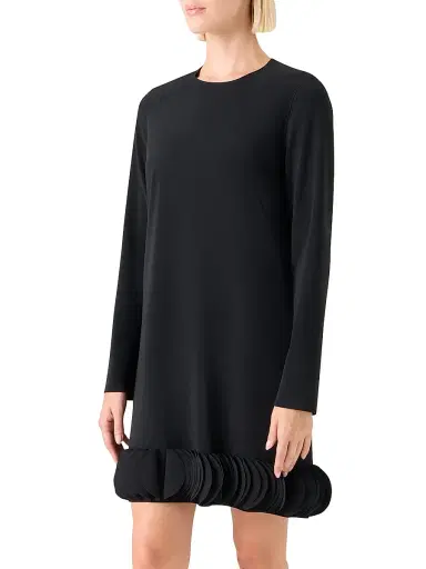 Akris punto Women's Lasercut Crêpe Minidress | Thumbnail 3 Akris punto Women's Lasercut Crêpe Minidress | Thumbnail 3