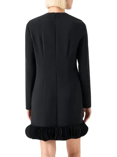 Akris punto Women's Lasercut Crêpe Minidress | Thumbnail 4 Akris punto Women's Lasercut Crêpe Minidress | Thumbnail 4