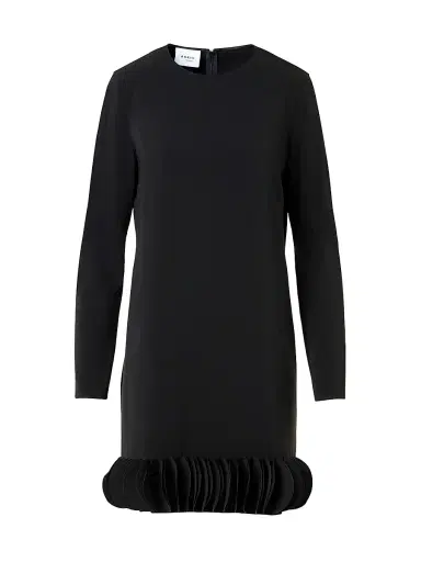 Akris punto Women's Lasercut Crêpe Minidress | Thumbnail 1 Akris punto Women's Lasercut Crêpe Minidress | Thumbnail 1