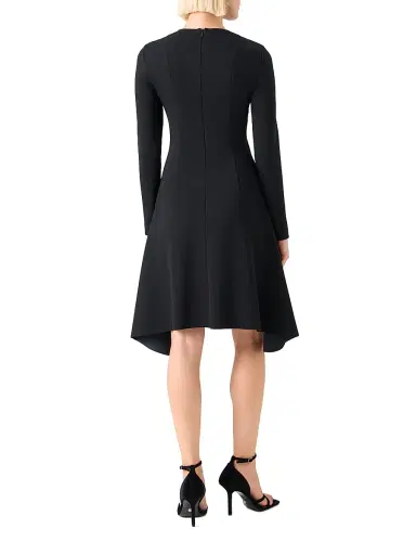 Akris punto Women's Jersey Handkerchief-Hem Knee-Length Dress | Thumbnail 4 Akris punto Women's Jersey Handkerchief-Hem Knee-Length Dress | Thumbnail 4