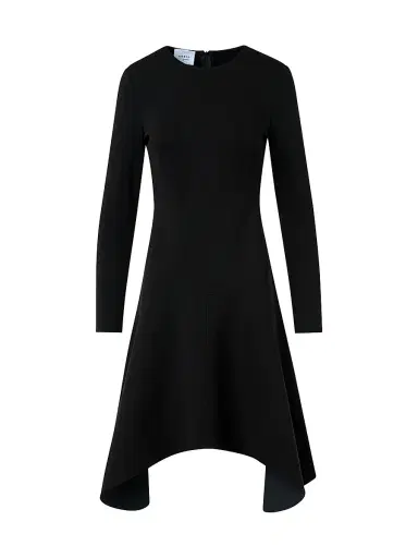 Akris punto Women's Jersey Handkerchief-Hem Knee-Length Dress | Thumbnail 1 Akris punto Women's Jersey Handkerchief-Hem Knee-Length Dress | Thumbnail 1