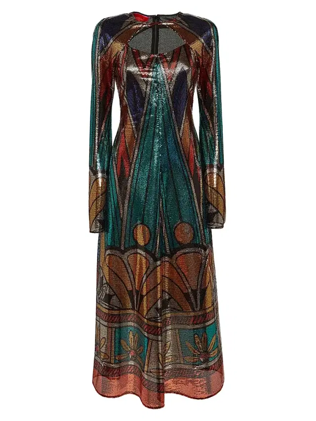 Women's Farfalla Dress - Philae Placee Multicolor