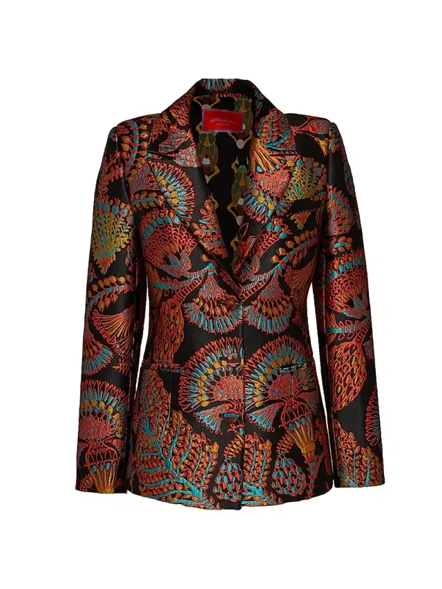 La DoubleJ Women's 24/7 Jacket Bis - Jacquard Sicomore Black