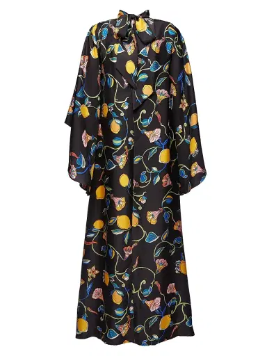 La DoubleJ Women's Magnifico Dress - Borboni Black - Size 2 | Thumbnail 2