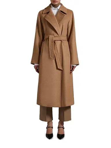 Max Mara Women's Manuela Icon Coat - Camel - Size 2 | Thumbnail 2