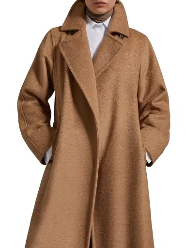 Max Mara Women's Manuela Icon Coat - Camel - Size 2 | Thumbnail 4
