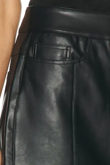 Norma Kamali Straight Mini Skirt | Thumbnail 6 Norma Kamali Straight Mini Skirt | Thumbnail 6