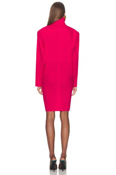 Saint Laurent Long Sleeve Dress | Thumbnail 3 Saint Laurent Long Sleeve Dress | Thumbnail 3