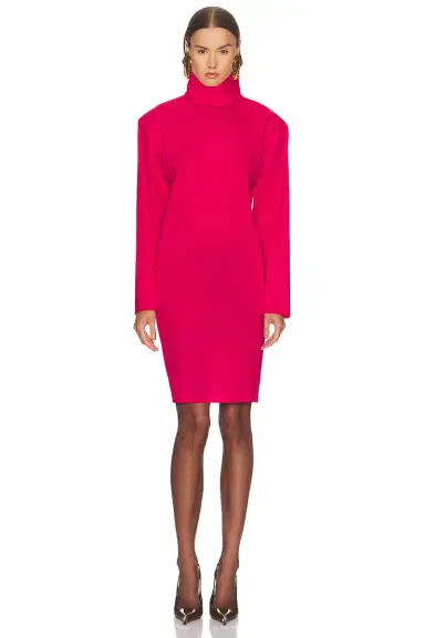 Saint Laurent Long Sleeve Dress | Thumbnail 1 Saint Laurent Long Sleeve Dress | Thumbnail 1