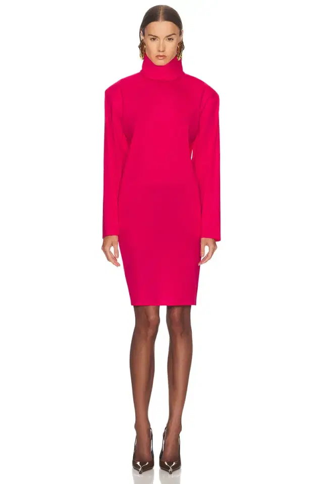 Saint Laurent Long Sleeve Dress