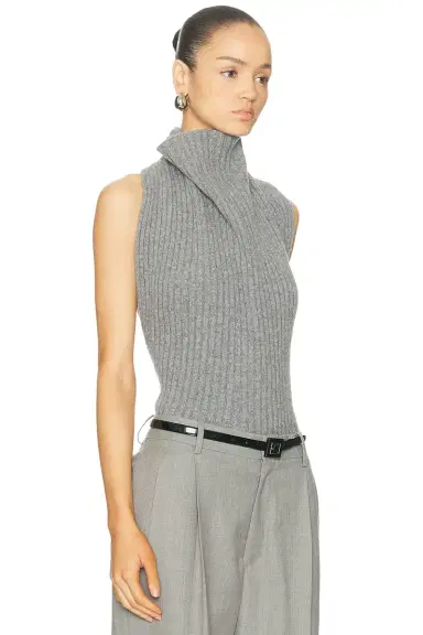 Victoria Beckham Sleeveless Sweater | Thumbnail 2