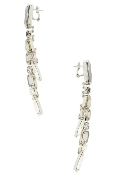AREA Ombre Crystal Chandelier Earrings | Thumbnail 3 AREA Ombre Crystal Chandelier Earrings | Thumbnail 3