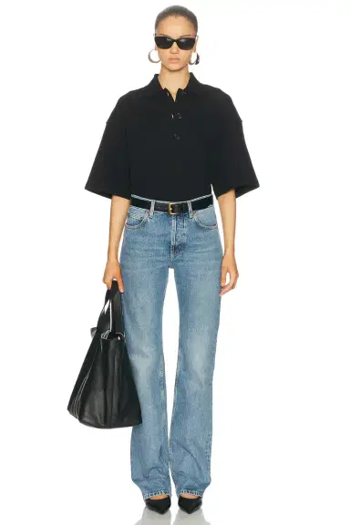 Saint Laurent Short Sleeve Top | Thumbnail 4