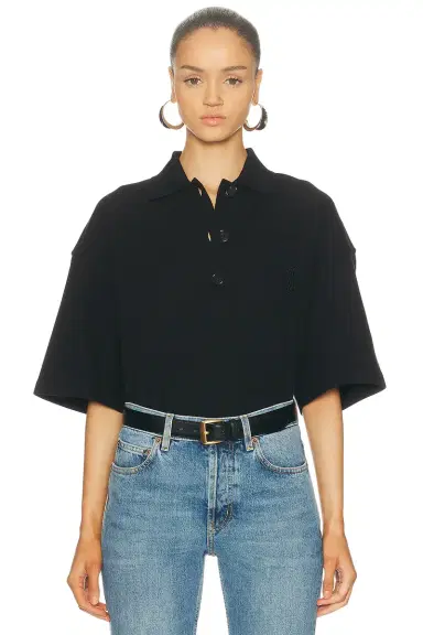 Saint Laurent Short Sleeve Top | Thumbnail 1