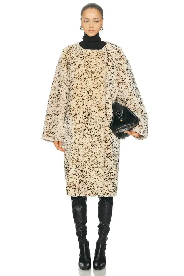 Toteme Stracciatella Shearling Coat