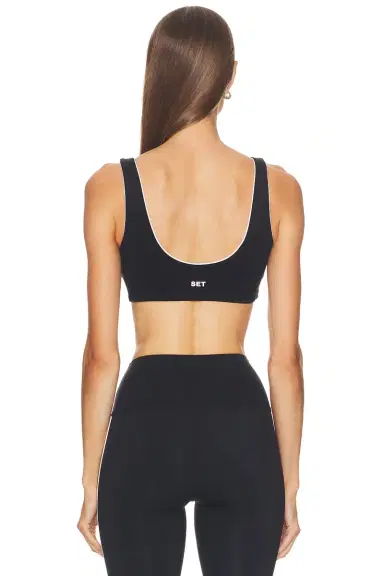 SET Active Breathe 1.0 Contrast Wrap Bra | Thumbnail 4