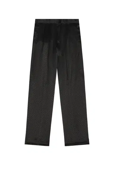 Tom Ford Crepe Satin Polka Dot Jacquard Double Pleat Pant | Thumbnail 1