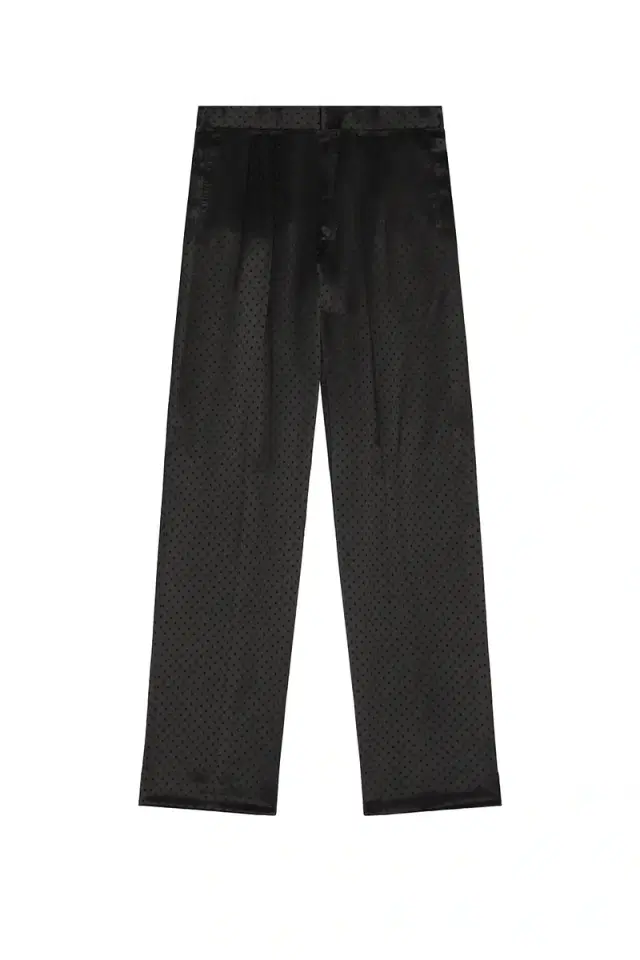 Tom Ford Crepe Satin Polka Dot Jacquard Double Pleat Pant